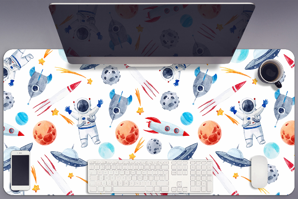 Schreibtisch Unterlegmatte Astronaut