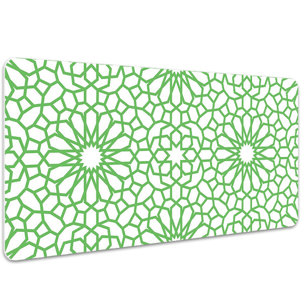 Schreibtisch Unterlegmatte Orientalische Blume.