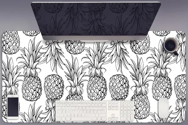 PVC Schreibtischmatte Ananas