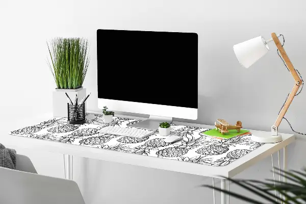 PVC Schreibtischmatte Ananas