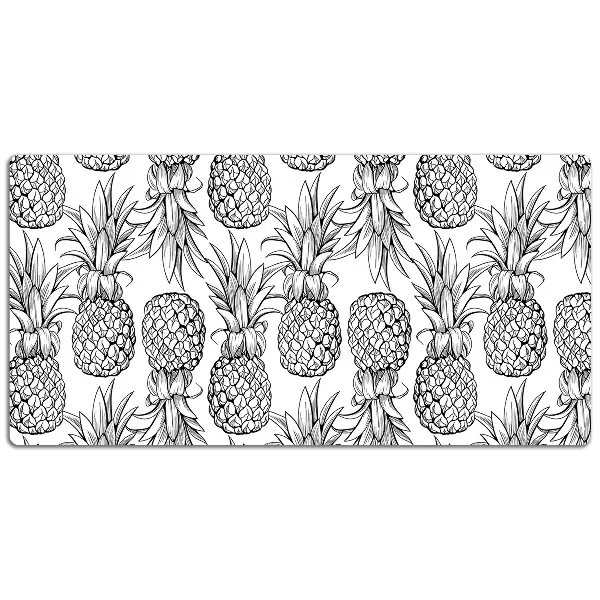 PVC Schreibtischmatte Ananas