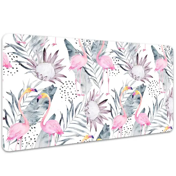 Büro-Schreibtischmatte Flamingos