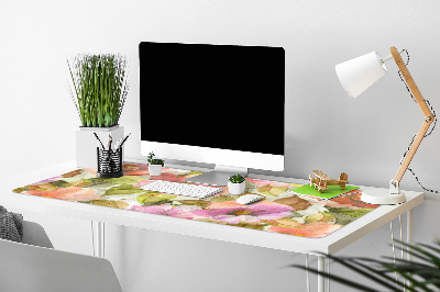 Büro-Schreibtischmatte Lackierte Blumen