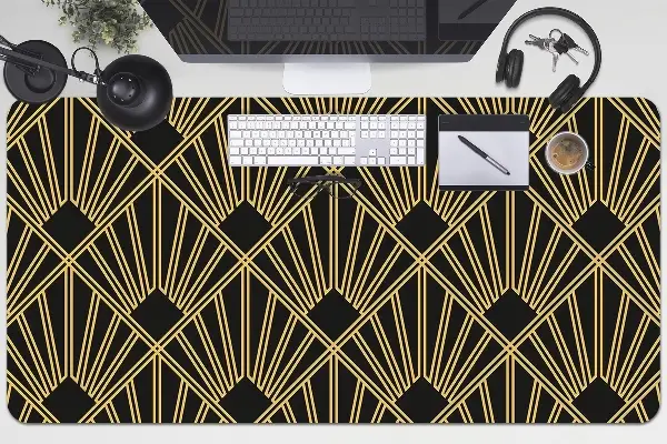 Büro-Schreibtischmatte Art Deco-Stil