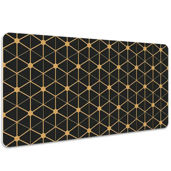 Schreibtisch Unterlegmatte Hexagonal