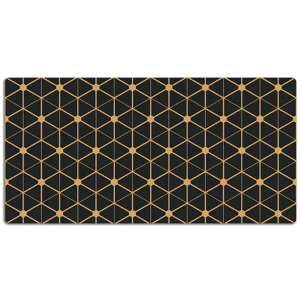 Schreibtisch Unterlegmatte Hexagonal