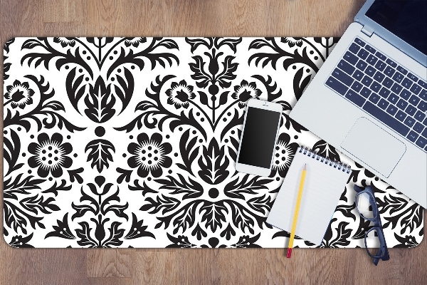 Büro-Schreibtischmatte Blumenmuster