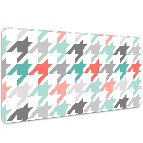 Schreibtisch Unterlegmatte Bunte Pipette.