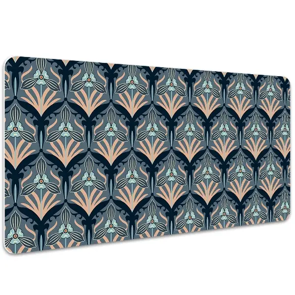 PVC Schreibtischmatte Weinleseblumen