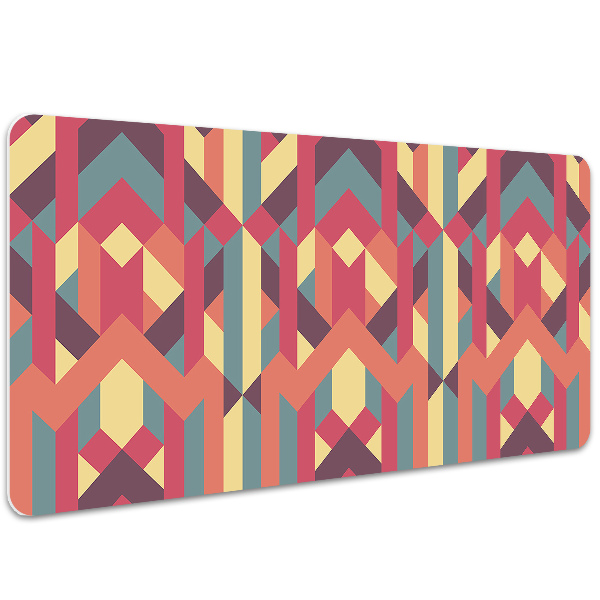 Schreibtisch Unterlegmatte Bunte Linien