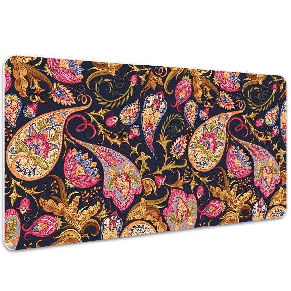 Büro-Schreibtischmatte Buntes Paisley.