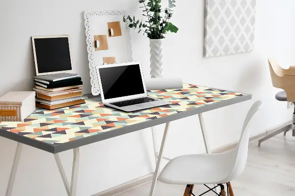 PVC Schreibtischmatte Kleine Dreiecke