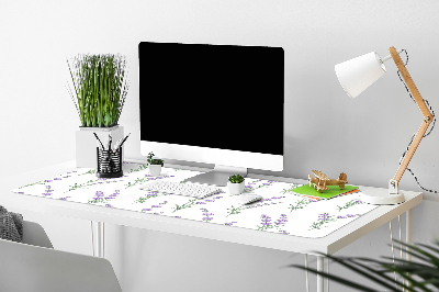 Büro-Schreibtischmatte Lavendelblumen