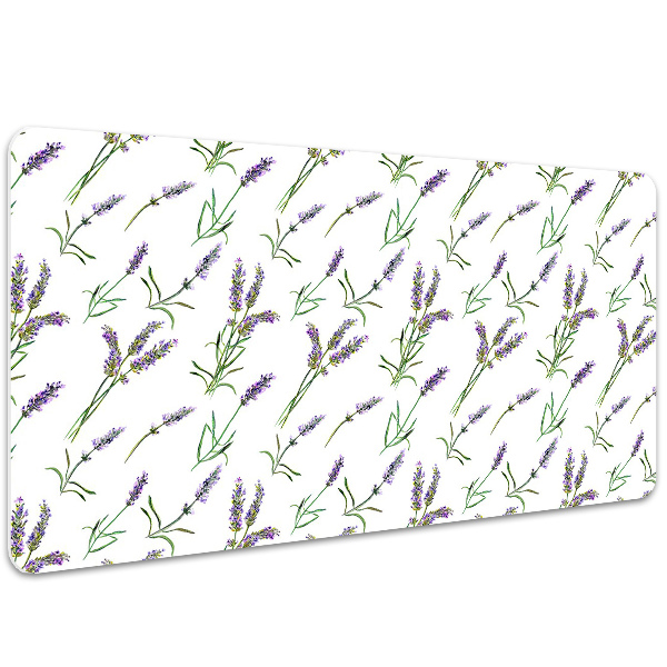 Schreibtischunterlage Lavendelblumen