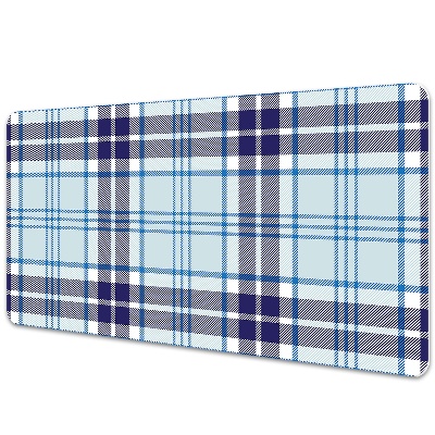 Büro-Schreibtischmatte Tartan