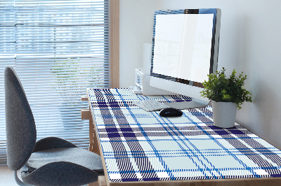 Büro-Schreibtischmatte Tartan