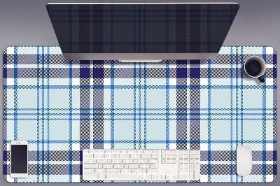 Büro-Schreibtischmatte Tartan