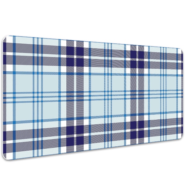 Büro-Schreibtischmatte Tartan