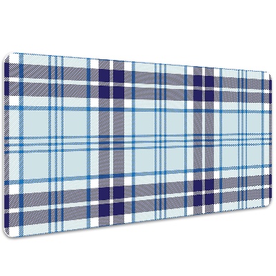 Büro-Schreibtischmatte Tartan