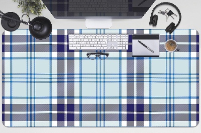 Büro-Schreibtischmatte Tartan