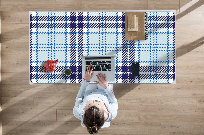 Büro-Schreibtischmatte Tartan