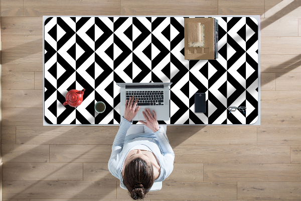 Büro-Schreibtischmatte Geometrische Illusion.