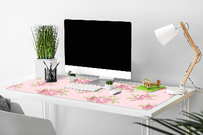 Büro-Schreibtischmatte Rosa Bouquet