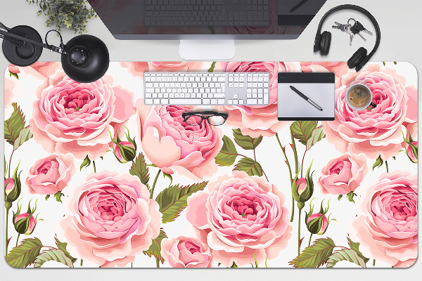 Büro-Schreibtischmatte Schöne Rosen