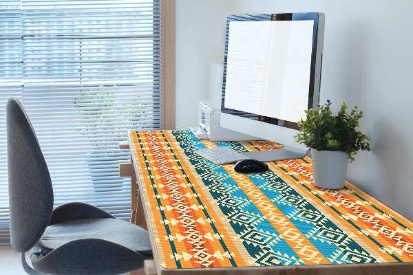 Schreibtisch Unterlegmatte Navajo-Stil-Muster.
