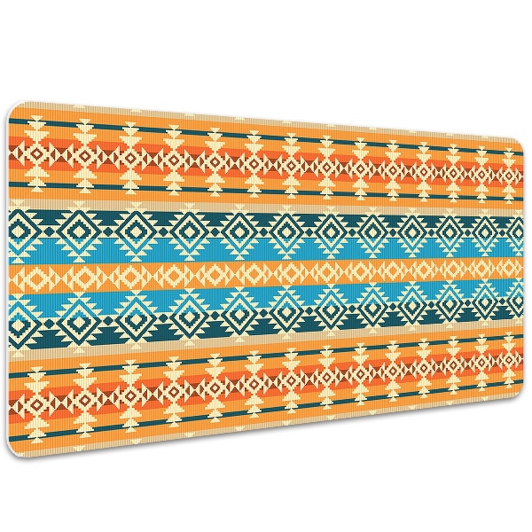 Schreibtisch Unterlegmatte Navajo-Stil-Muster.