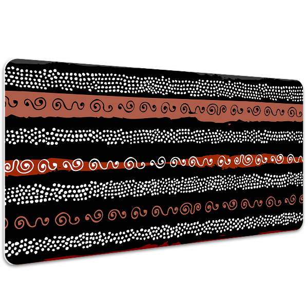 PVC Schreibtischmatte Tribal-Muster