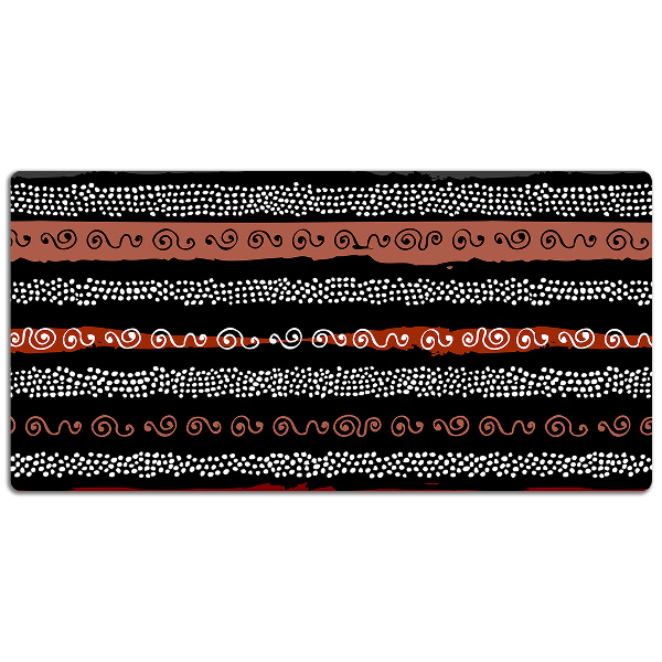 PVC Schreibtischmatte Tribal-Muster