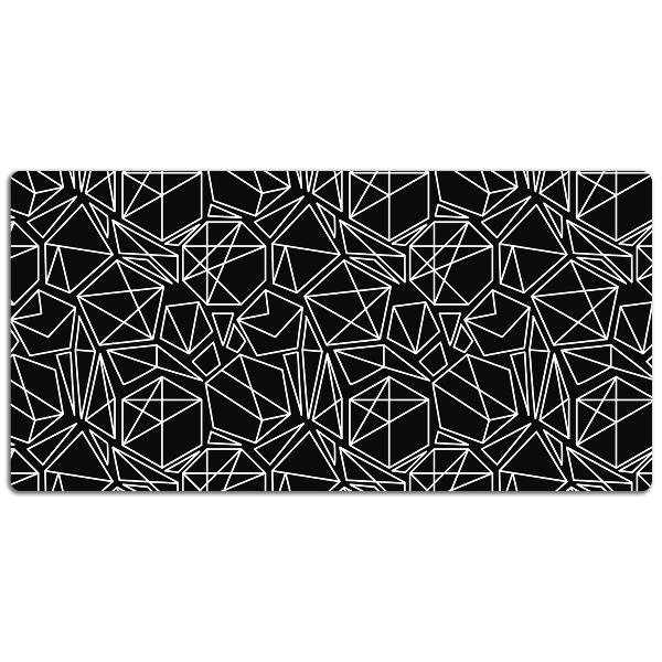 Schreibtischunterlage Geometrische Feststoffe