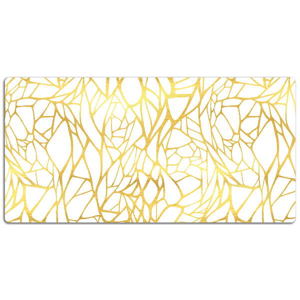 Schreibtischunterlage Goldene Verzierung