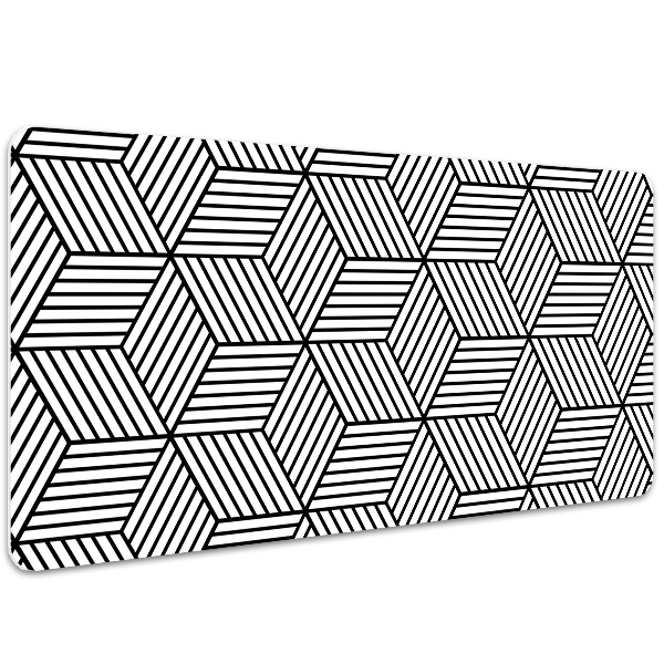 PVC Schreibtischmatte Geometrische Würfel