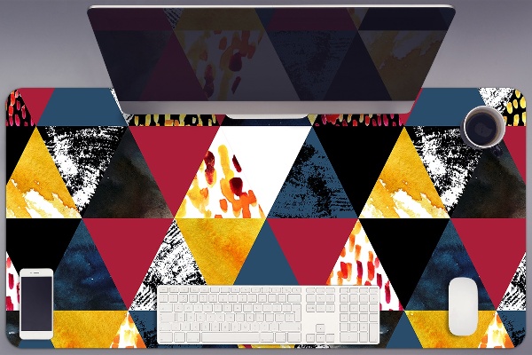 Büro-Schreibtischmatte Herbstmosaik