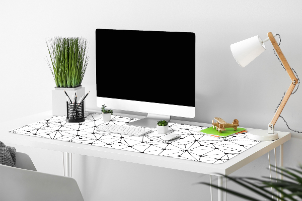 Büro-Schreibtischmatte Dreiecke dots.