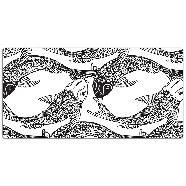Schreibtisch Unterlegmatte Koifisch