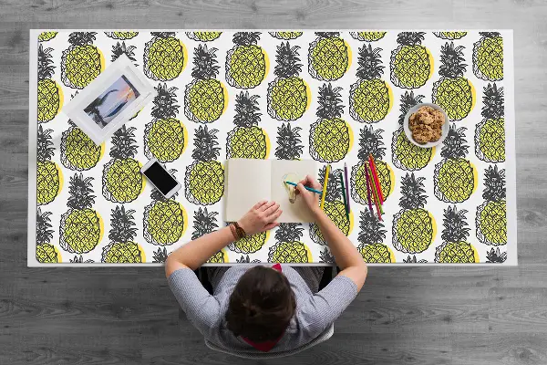 Büro-Schreibtischmatte Ananasmuster
