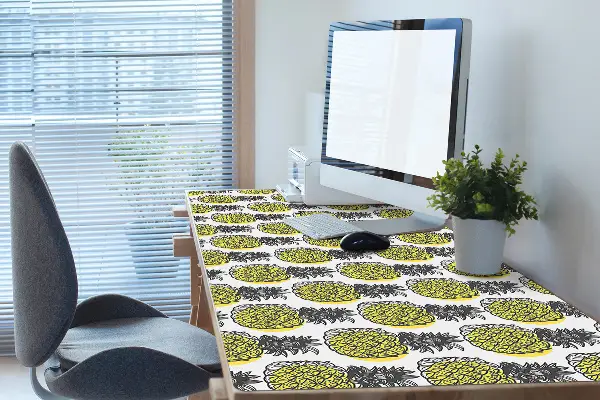 Büro-Schreibtischmatte Ananasmuster