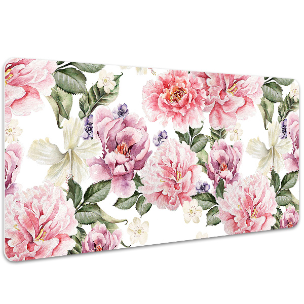 Büro-Schreibtischmatte Kunst der Blumen