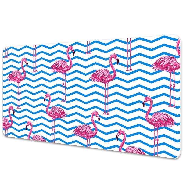 Schreibtisch Unterlegmatte Flamingos