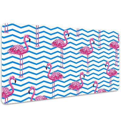 Schreibtisch Unterlegmatte Flamingos