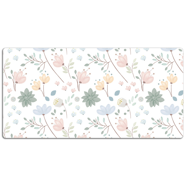 Schreibtisch Unterlegmatte Frühlingsblumen
