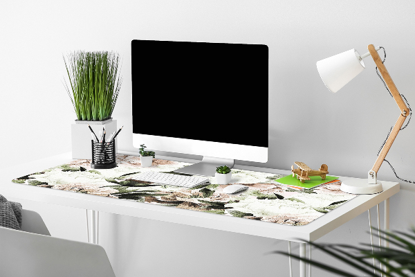 Büro-Schreibtischmatte Blühende Pfingstrosen