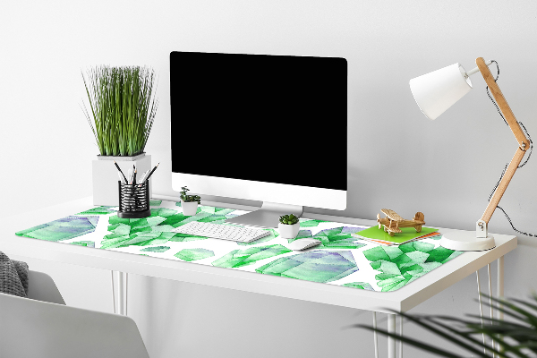 Büro-Schreibtischmatte Kristalle