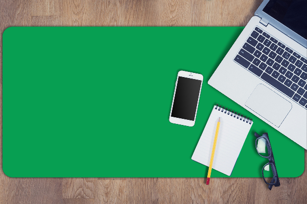 PVC Schreibtischmatte Grünes Gras