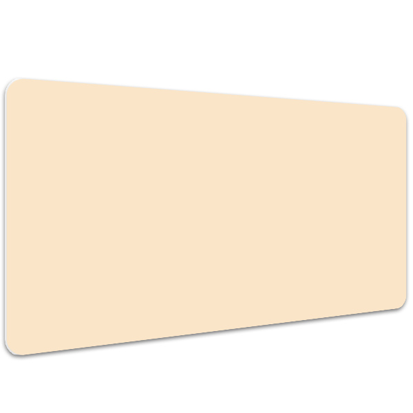 Schreibtisch Unterlegmatte Beige