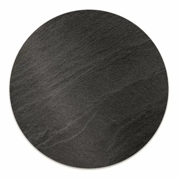 Stuhlmatte für Hartböden Schwarzer Sand