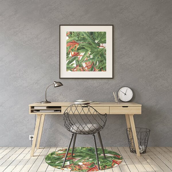 Bodenschutzmatte Exotische Blumen